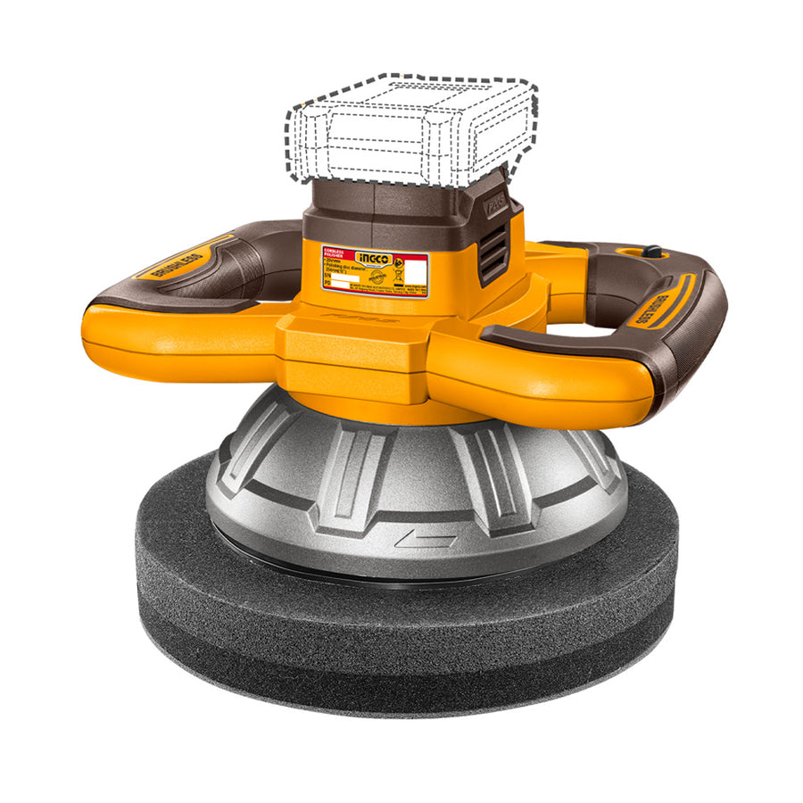 INGCO 20V Cordless Polisher 254mm Brushless