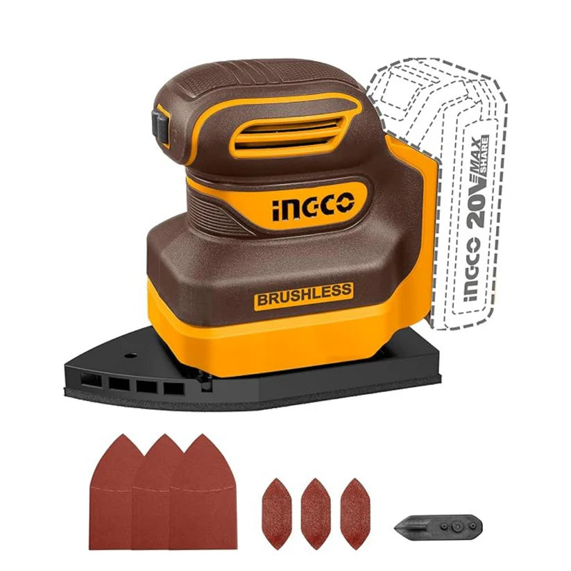 INGCO 20V Palm Sander (Mouse)
