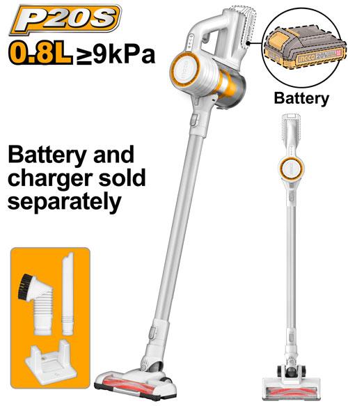 INGCO 20V Cordless Vacuum Cleaner 0.8L