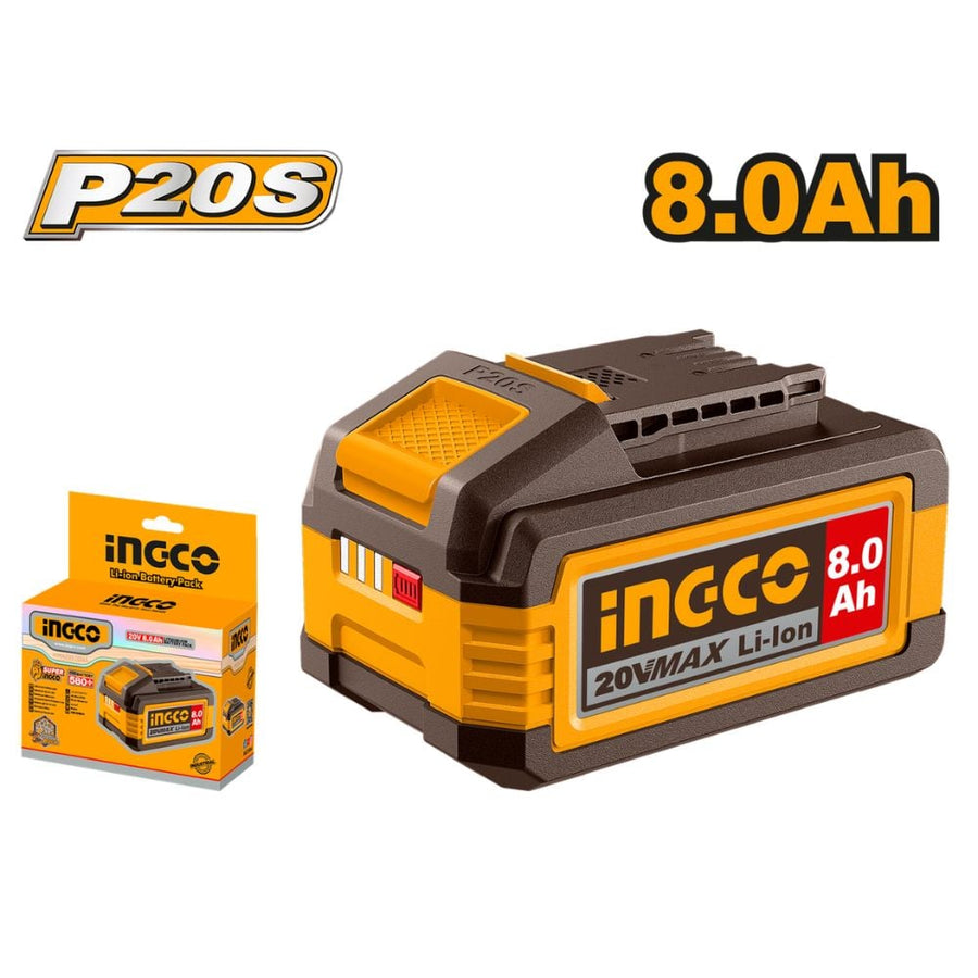 INGCO 20V 8.0Ah Battery Pack