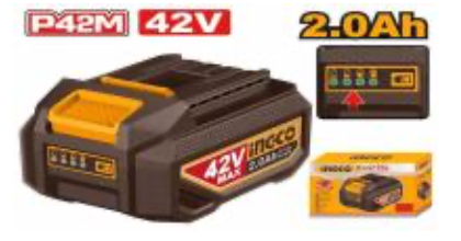 INGCO 42V 2.0Ah Battery Pack