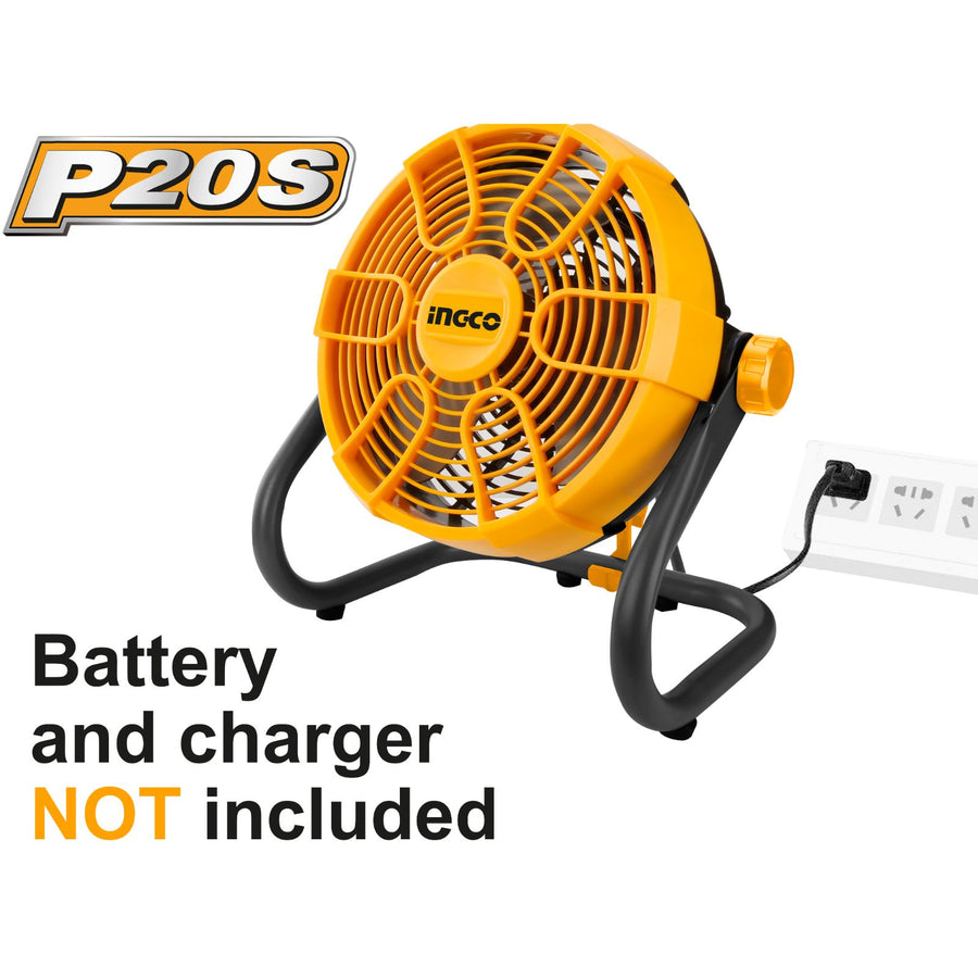 INGCO 20V Cordless Fan 275mm
