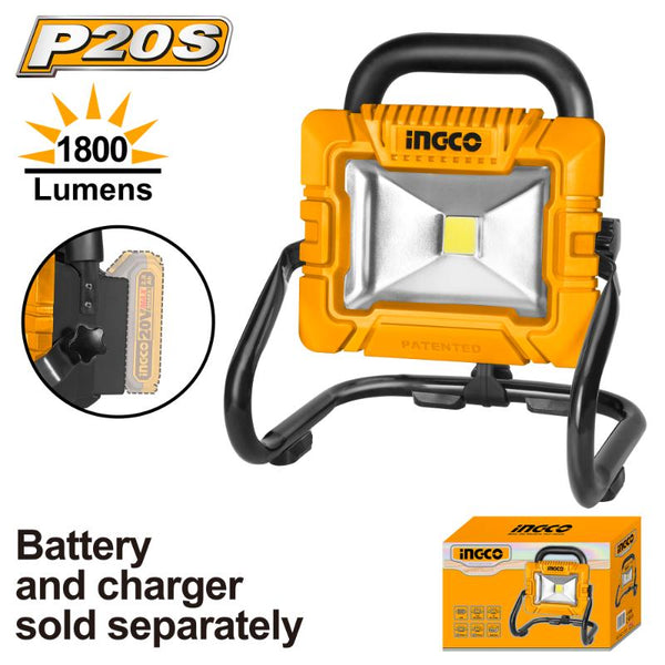 INGCO 20V Cordless Work Lamp 1800lm