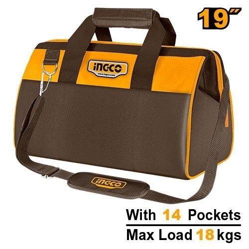INGCO Tool Bag 19" 14-Pocket (18kg)