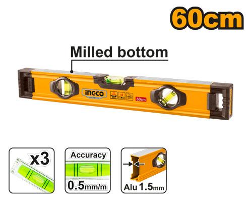 INGCO Aluminium Spirit Level 60cm HSL08060