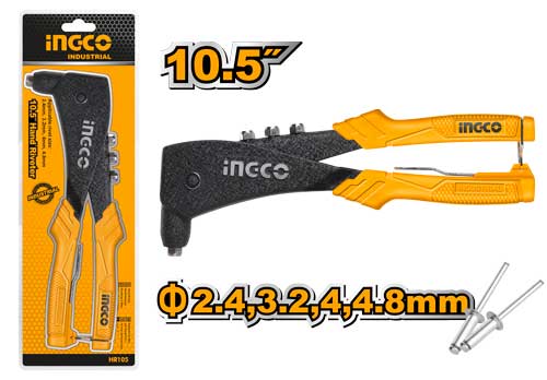 INGCO 10.5" Hand Riveter Aluminium Alloy Industrial HR105