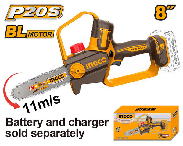 INGCO 20V Cordless Pruner Saw 8" (CGSLI2088)