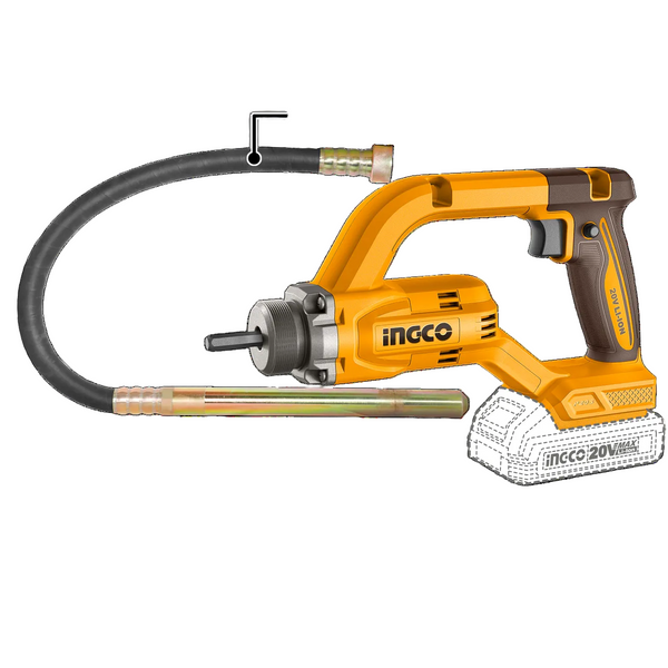 INGCO 20V Cordless Concrete Vibrator